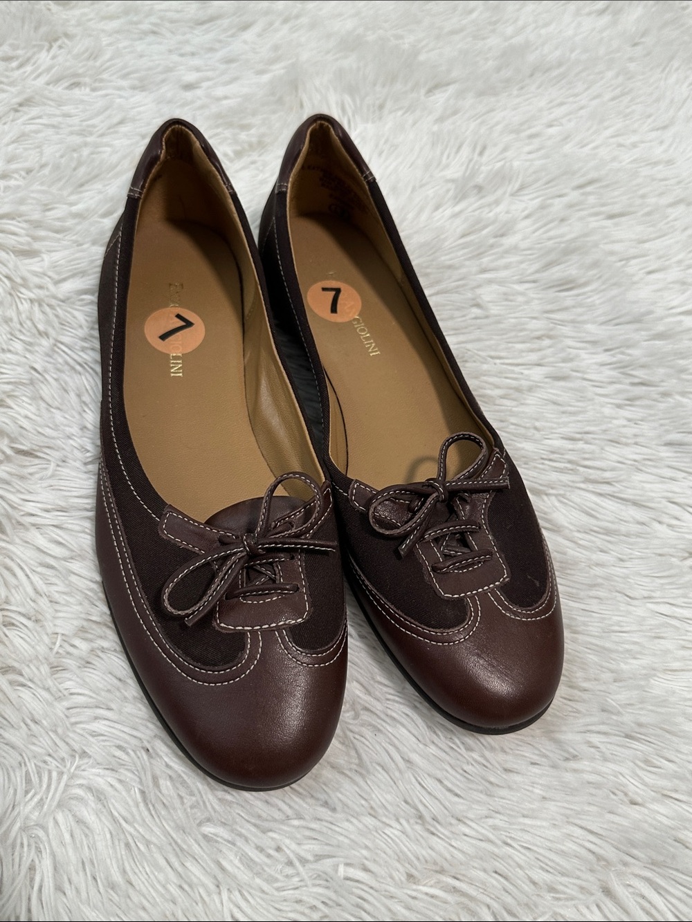 🥕 NWT Enzo Angiolini Leather Flats